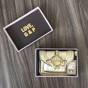 Juicy Couture Gold Coin Pouch